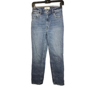 Abercrombie & Fitch 90's Straight Ultra High Rise Denim Jeans Women's Size 0